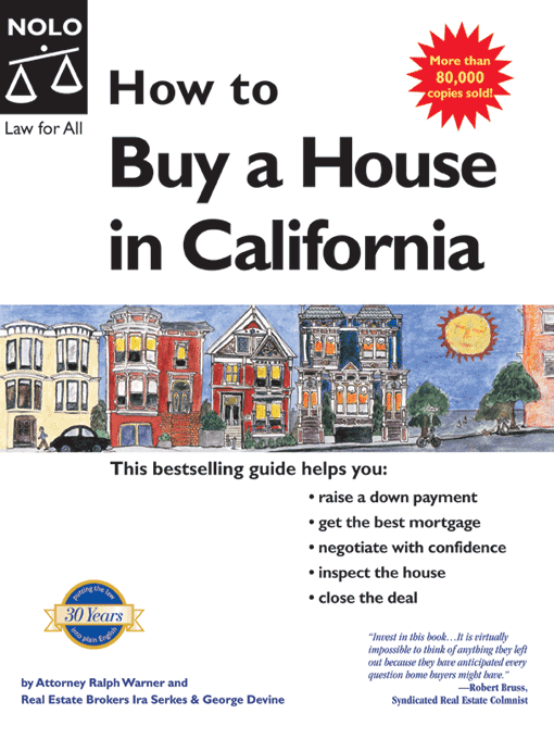 Cover image for How to Buy a House in California